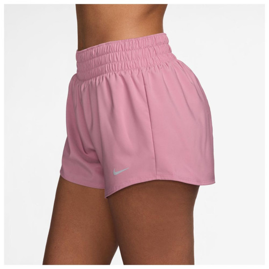 Nike Γυναικείο σορτς One Dri-FIT Mid-Rise 3'' Brief-Lined Shorts